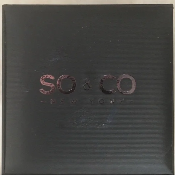 SO&CO New York Tribeca 5004 GMT 42mm Stainless Steel WatchBRAND NEW IN BOX